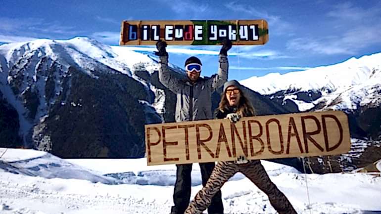 SNOWBOARD’UN KARADENİZLİ ATASI: PETRANBOARD (LAZBOARD)