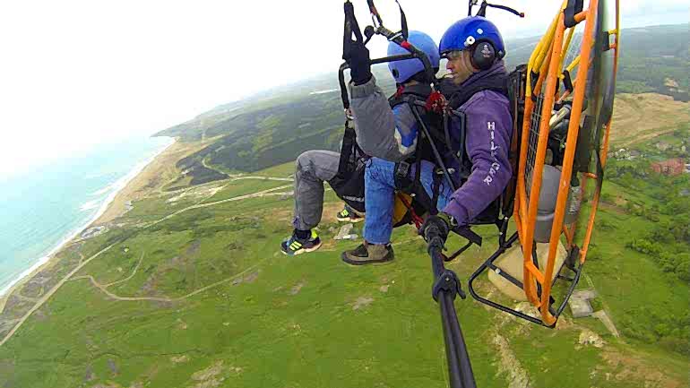 İSTANBUL’U İZLİYORUM, YÜREĞİM AĞZIMDA – PARAMOTOR