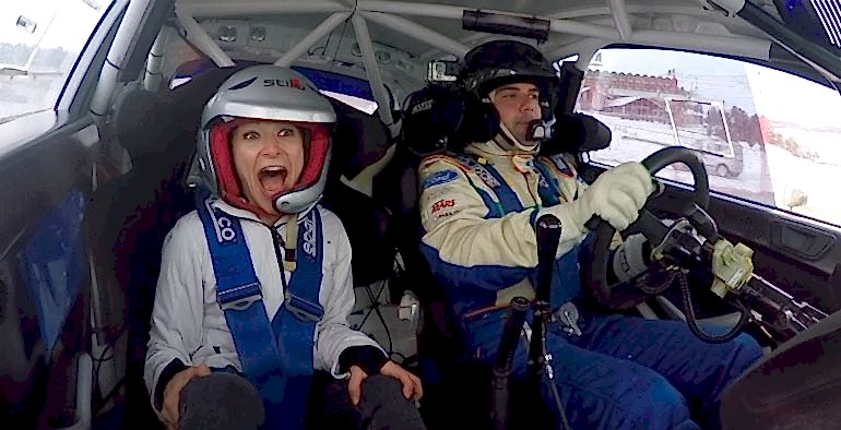 KARDA TÜRKİYE ŞAMPİYONUYLA RALLİ YAPTIK